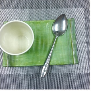 Thìa súp hoa cán dài, thìa ăn cơm inox sáng bóng
