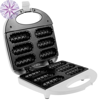 Máy làm bánh quế cho chó ngô 6 khoang Máy làm bánh ngô Mini Điều khiển nhiệt độ tự động Máy làm bánh quế Máy làm bánh quế không dính Máy làm bánh quế thực tế Máy làm bánh quế nhỏ gọn SHOPTKC9879