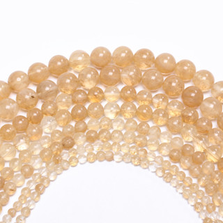  4   6   8   10   12mm 15-40 chiếc Trà dưa hấu Hạt đá tự nhiên DIY Vòng tay Vòng cổ Chất liệu đính cườm Phụ kiện để làm đồ trang sức 