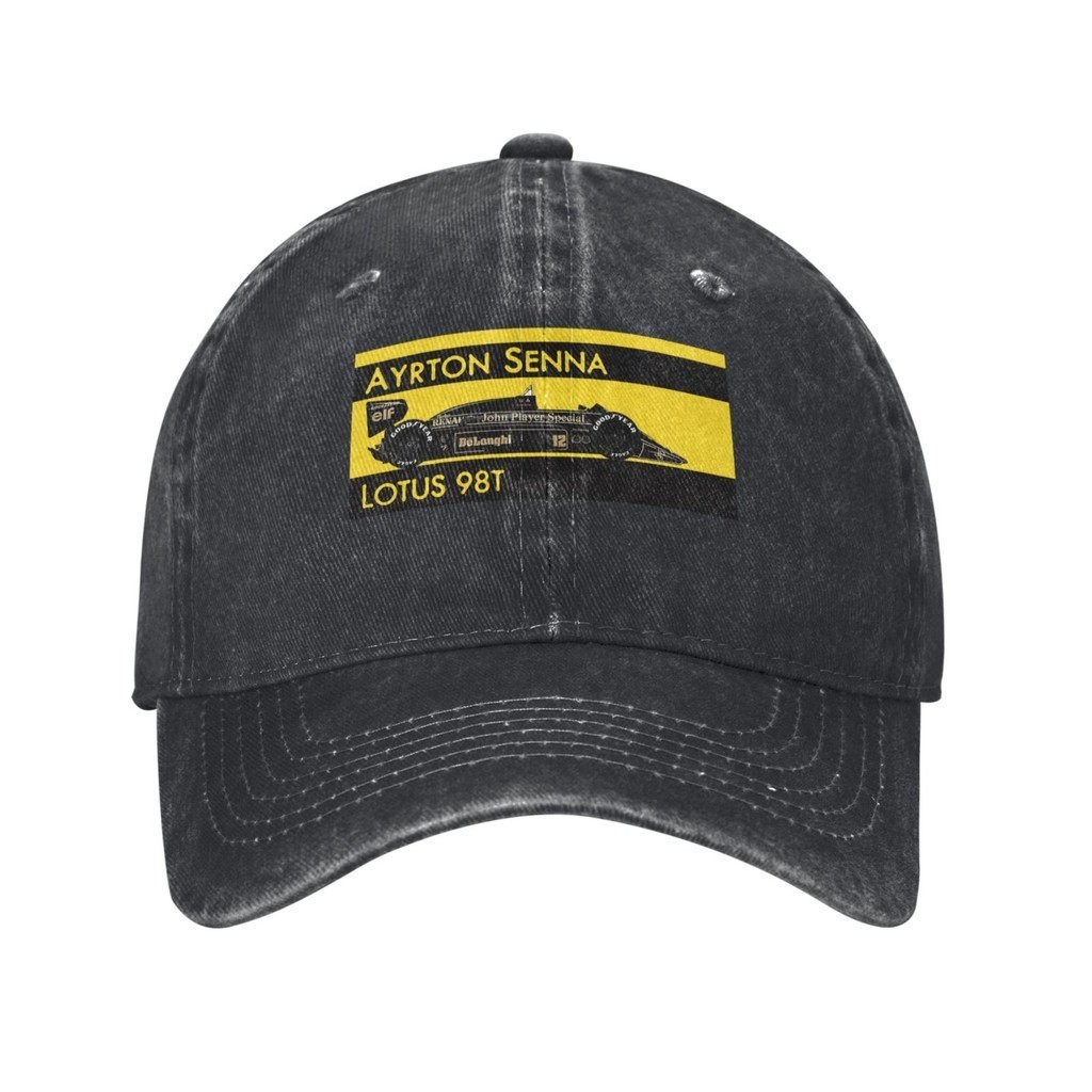 Mũ bóng chày Cotton phong cách thời trang Ayrton Senna Lotus 98TClassic