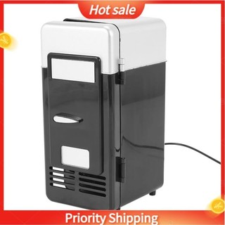 Usb Mini Tủ Lạnh Thả Lạnh Xẻng Tủ Đông Usb Mini Tủ Lạnh Nhỏ Di Động Soda Mini Tủ Lạnh Cho Ô Tô Màu Đen