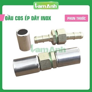 Bộ cos ép đầu dây máy rửa xe - ren 13 mm - lam anh