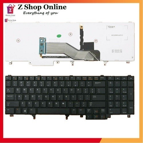 Bàn Phím Laptop Dell Latitude E6520 E6530 E6540 E5520 E5530 – E6520 Phím Zin có led