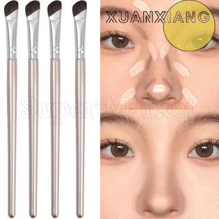 [Fatured] Cọ Trang Điểm Mềm / Cọ Che Khuyết Điểm / Cọ Trang Điểm Đầu Xiên / Cọ Đánh Phấn Mắt / Cọ Trang Điểm Chuyên Nghiệp Màu Vàng Hồng / Dụng Cụ Trang Điểm Cho Nữ