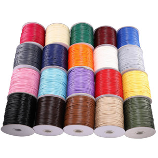  St. kunkka 0.5-0.8mm 10M Cuộn dây sáp Dây Cotton Đính Hạt Vòng Cổ Dây DIY Hàn Quốc Bện Sáp Dây Để Làm Đồ Trang Sức 