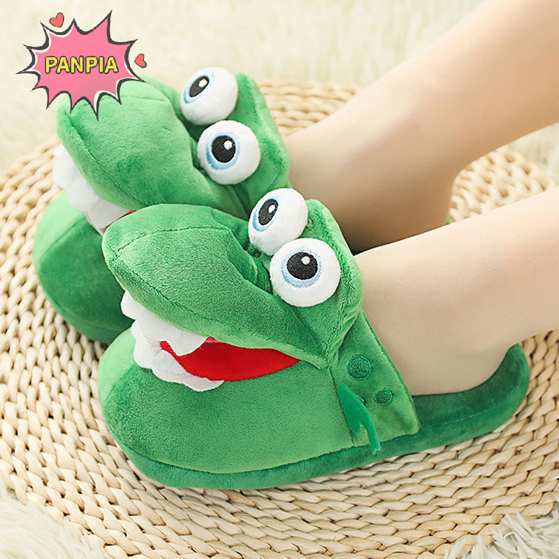 Pnpia Hoạt Hình Cá Sấu Bông Dép Di Chuyển Vui Nhộn Đi Bộ Với Miệng Mở Và Nhảy Múa Ấm Áp Thoải Mái Quà Tặng Giáng Sinh Trẻ Em Bé Gái Bé Trai Boutique
