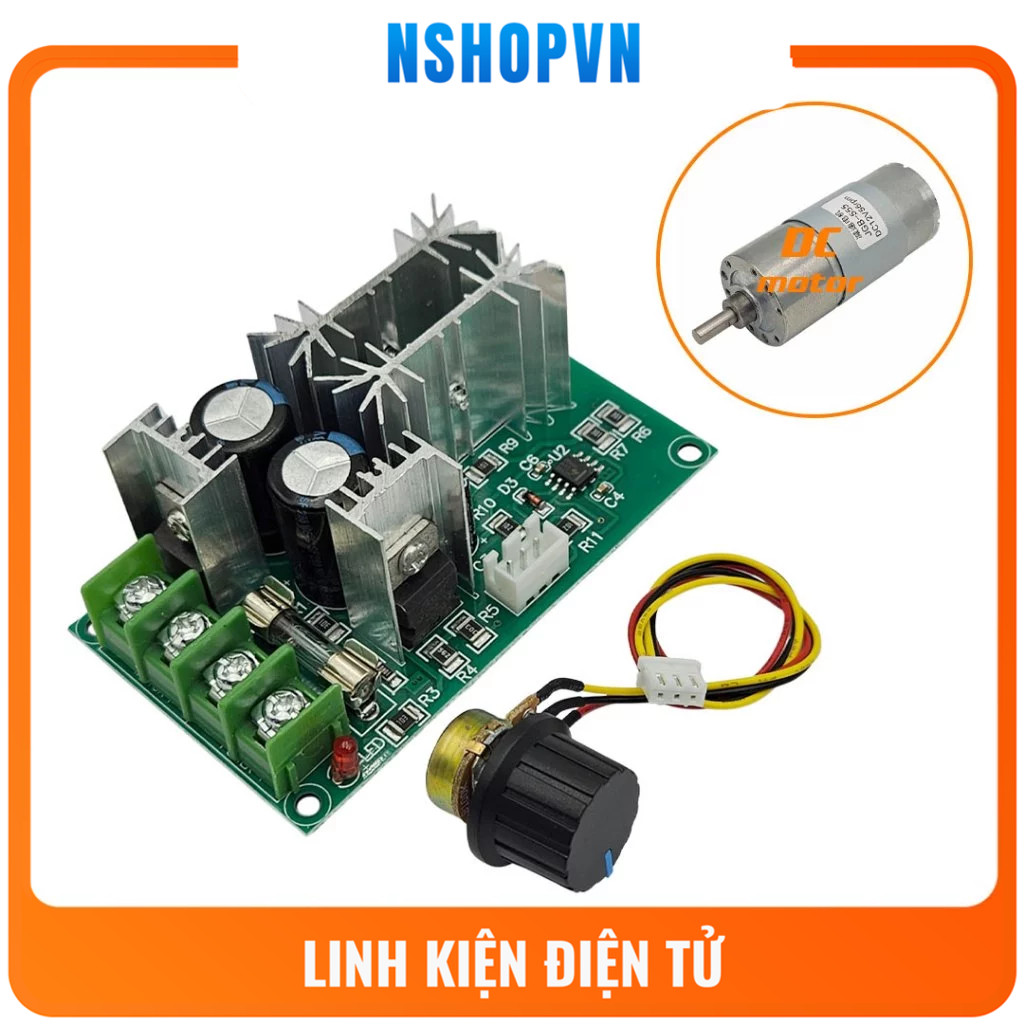 Mạch điều khiển động cơ DC 20A SMD