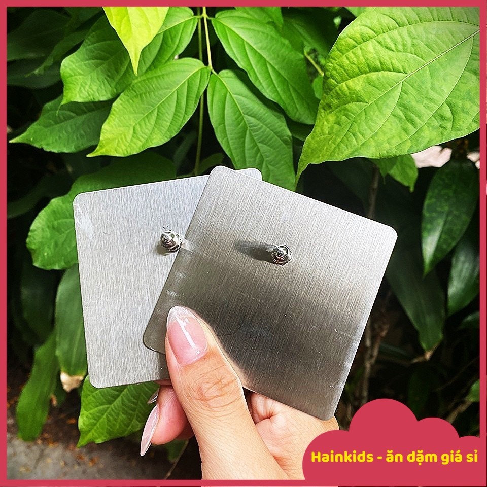 Miếng Dán Inox Cố Định Thanh Chắn Giường, Treo Kệ, Giá Phòng Bếp, Nhà Tắm, Không Cần Khoan Tường, Nền...