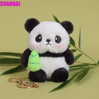 Móc khóa gấu trúc nhồi bông dễ thương