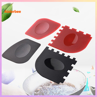 Aislerbee 1 Bộ Chảo Nướng Cạp Chống Trơn Trượt Máy Rửa Chén PC Không Phai Màu An Toàn Chảo Vệ Sinh Cạp Cho Kính