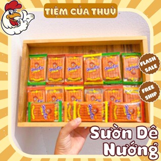  Bịch 60 Gói Dê Nướng Hằng Đại Mini Đồ Ăn Vặt Trường Đồ ăn vặt Hằng Đại Tiệm ăn vặt Thuỳ Bùi 