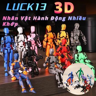Diy 3D In Hình Đa Năng Mô Hình Đồ Chơi Robot Khớp Linh Hoạt Figure Dummy Di Chuyển Được Đồ Chơi Mô Hình Lắp Ráp