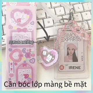  🫧 POP 🫧 Holder Đựng Card Thẻ Học Sinh Ngang Dây Đeo Thẻ Ngang Thẻ Đeo Bảng Tên Ngang Bao Đựng DâY Đeo Thẻ 