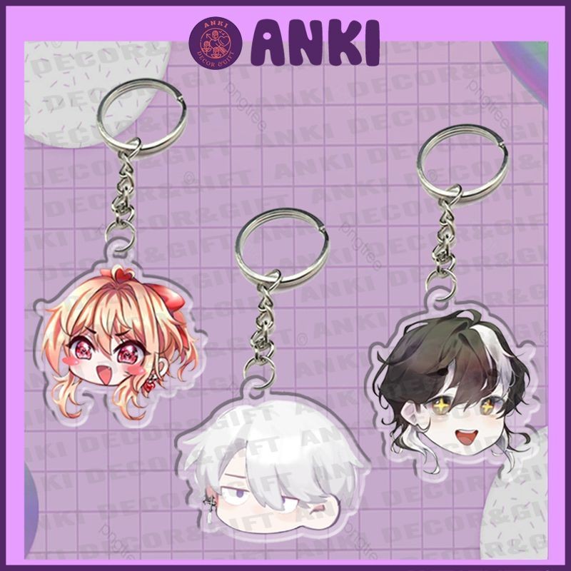 Móc khóa lớp học ma sói. WrightZ