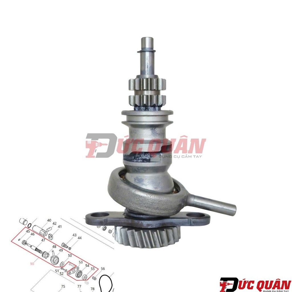 Cụm Trục Cam Makita DHR182 136042-9 Chính Hãng