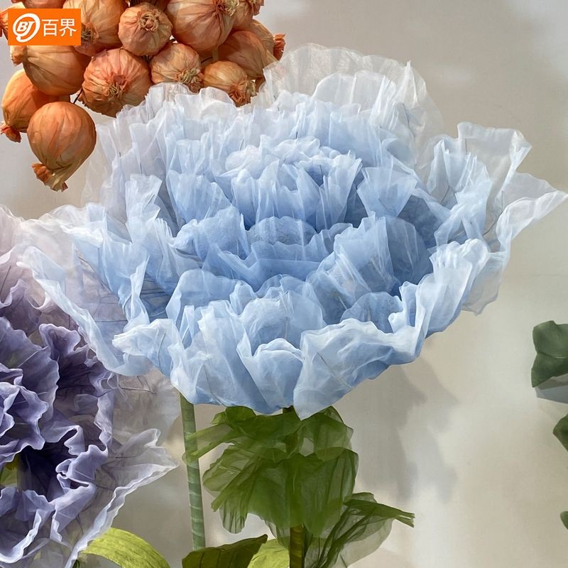 Đồ trang trí đám cưới, hoa nhân tạo mở và đóng điện, trang trí cảnh đám cưới, màn hình cửa sổ, tường