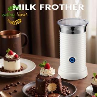 VALLEY LIMIT Máy tạo bọt sữa tự động, Máy tạo bọt sữa điện hiệu ứng kép nóng lạnh, Máy tạo bọt sữa tự động Latte Cappuccino đa chức năng Máy tạo bọt sữa hoàn toàn tự động