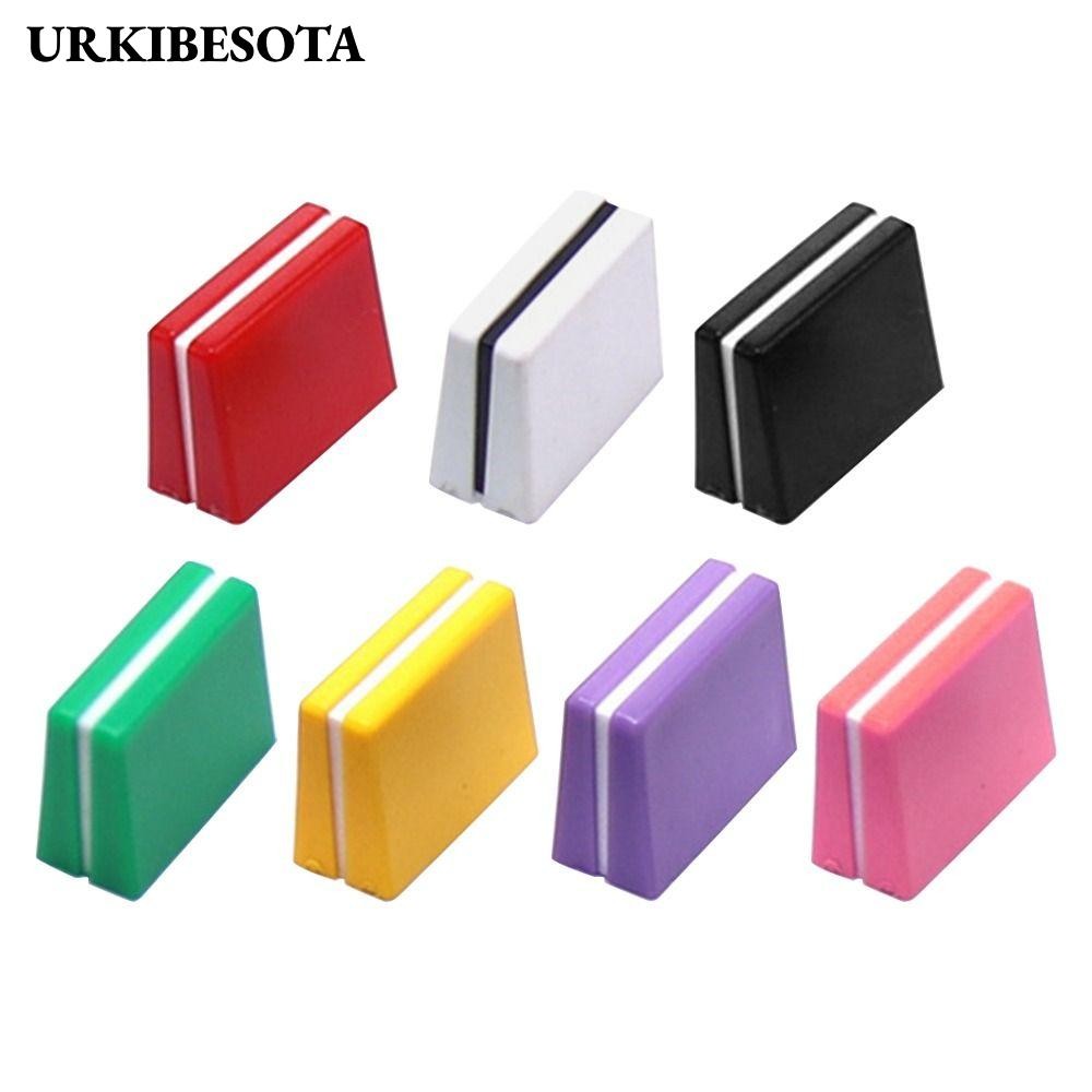 URKIBESOTA 10 Chiếc Fader Cap Potentiometer Mixer Equalizer Push-Pull Cap Mixer Đĩa Player