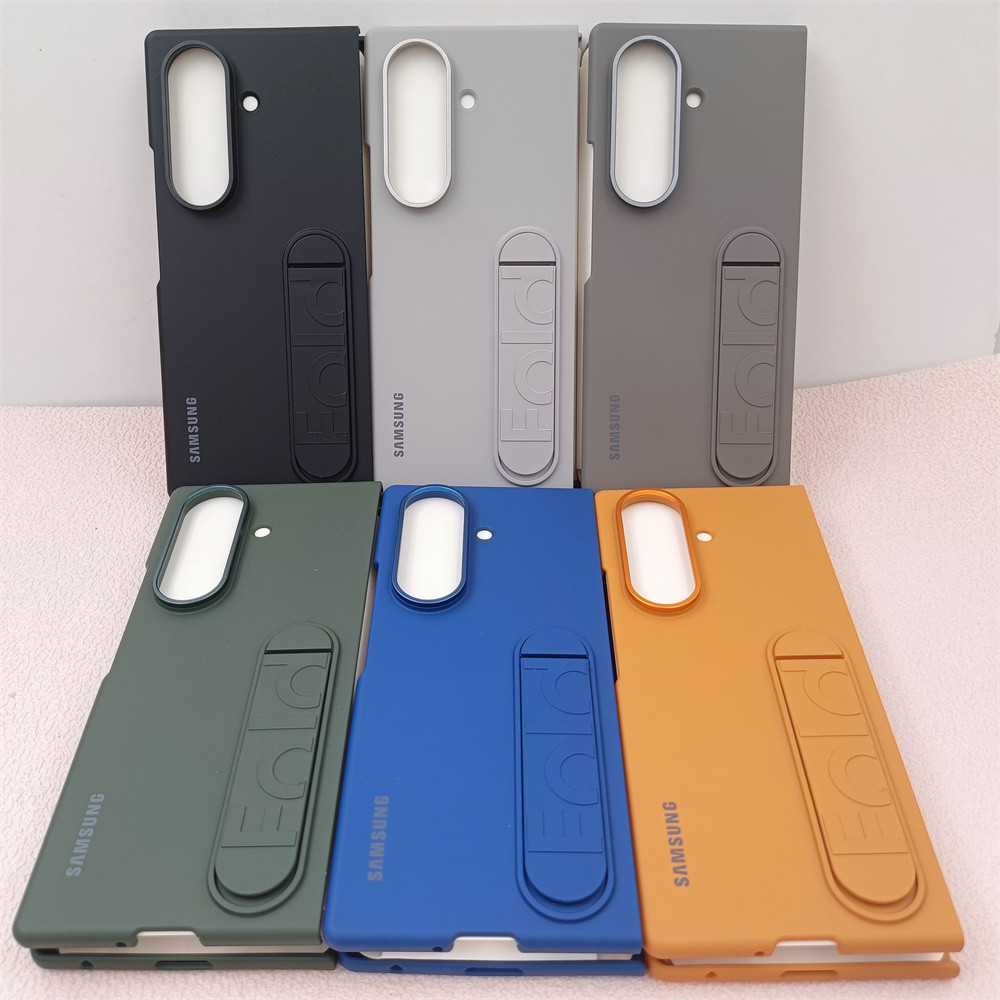 Ốp lưng Samsung Galaxy Z Fold 7 siêu mỏng Cảm giác đứng Ốp lưng PC Chân đế gấp Z Fold7 Vỏ bảo vệ toà