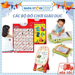  Bảng Chữ Cái Chữ Số Điện Tử Treo Tường Cho Bé - Bảng Tập Viết Xoá Đồ Chơi Giáo Dục Thông Minh Có Pin - Đồ Chơi Đọc Nói 