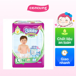 [QUÀ TẶNG] Bobby_Tã quần Bobby Fresh (L, 9-14kg, 16 miếng)