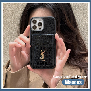Ốp Da Cao Cấp Cho iPhone 15 Pro Max 14 Pro Max 15 Plus 14 Plus 13 Pro 12 Pro Max 11 Pro XR Xs Max X X 7 8 Plus Ốp Cứng Họa Tiết Cá Sấu