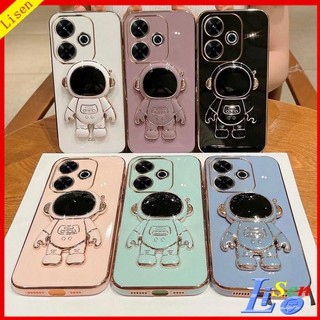 Redmi 13 4G / 13C 5G / 12C / 12 / 10C / 10A / 9C / 9 / 9A / 9T / Poco M6 Nasa Astronaut Stand Phone case YHY