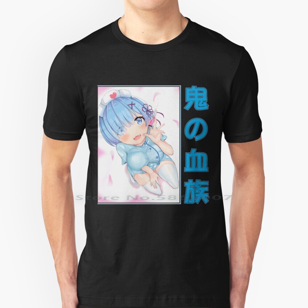 Tôi Có Thuốc Của Bạn-Rem Re: Zero Áo 100% Cotton Anime s Anime Người Yêu Dễ Thương Kawaii Manga Reze