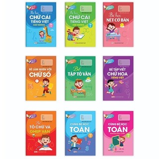 Sách bộ sách bé tự tin bước vào lớp 1: dành cho bé từ 03 - 6 tuổi