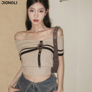 JIONGLI áo sơ mi nữ áo kiểu hàn quốc trendy may đo Tinh tế thông thường WMY2470GXR 29Z240718