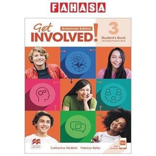 Sách ngoại văn: Get Involved! American Edition Level 3 Student's Book With Student's App And Digital Student's Book