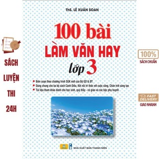 Sách - 100 bài làm văn hay lớp 3