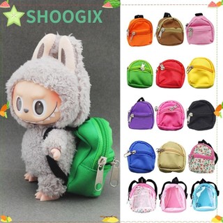 Túi Búp Bê SHOOGIX, Ba Lô Mini Dây Kéo Quà Tặng Trẻ Em, Nhà Búp Bê Haversack Vải Phong Cách Du Lịch Cho Búp Bê BJD