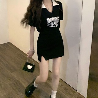 Áo len đen thời trang nữ mùa hè