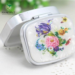 Hộp đựng thuốc RANERVZ Mini Organizer Thuốc di động Hộp đựng Vitamin Hộp đựng Hộp đựng du lịch
