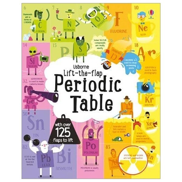 Sách ngoại văn: Lift-the-flap Periodic Table