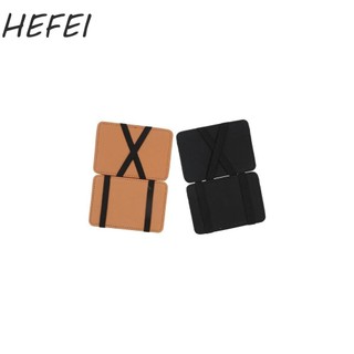 HEFEI Ví da Magic Mini Nam Thẻ tín dụng Thẻ ngân hàng Túi đựng tiền chất lượng cao
