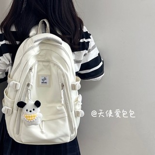 Ba lô nữ ba lô đơn giản phong cách Nhật Bản Ba lô nữ đáng yêu học sinh cấp 2 và cấp 3 dung tích lớn Instagram Ba lô nữ du lịch dễ phối