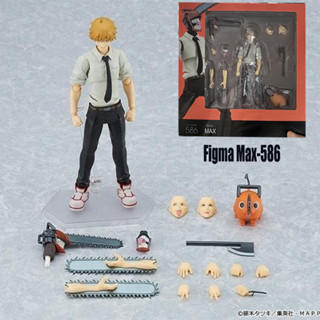  Cưa Xích Người Figma Denji Max-586 Nhân Vật Hành Động Shf Denji Articulado Model 