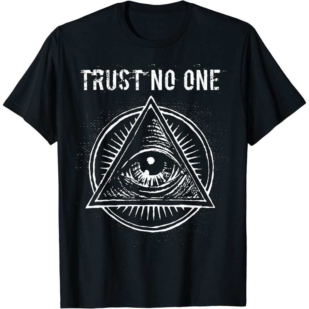 Illuminati Clothing Trust No One Shirt All Seeing Eye
