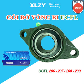 Gối đỡ vòng bi UCFL206 UCFL207 UCFL208 UCFL209 - Gối đỡ UCFL - Gối đỡ bạc đạn XLZY - vongbibacdanxlzy