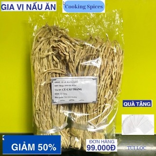 1kg Củ cải trắng khô sợi vừa