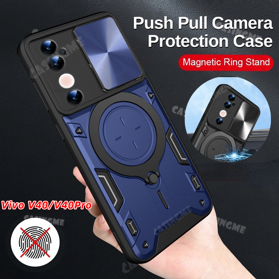 Vivo V40 V40Pro 5G 202 Vỏ giáp chống sốc đẩy bảo vệ Camera cho Vivo V40 5G V40 VivoV40 V 40 Pro V40P
