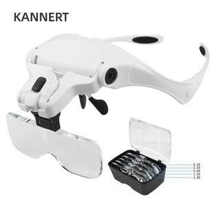 Kính Lúp Đội Đầu Có Đèn LED Tiện Dụng