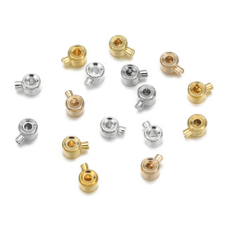 St. kunkka 5 Cái Khóa Định Vị Tròn 2.5 * 3 * 4.5 Khóa Kết Thúc Cho DIY Vòng Tay Vòng Cổ Phụ Kiện