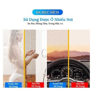 Nano Xịt Kính Chống Sương Mù, Chống Mờ Hơi Nước Trên Kính Xe Ô Tô  120ML - Chính Hãng Thương Hiệu TrueFul - TH OFFICIAL