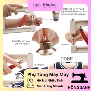 Máy (dụng cụ) đính hạt Ngọc Trai cầm tay