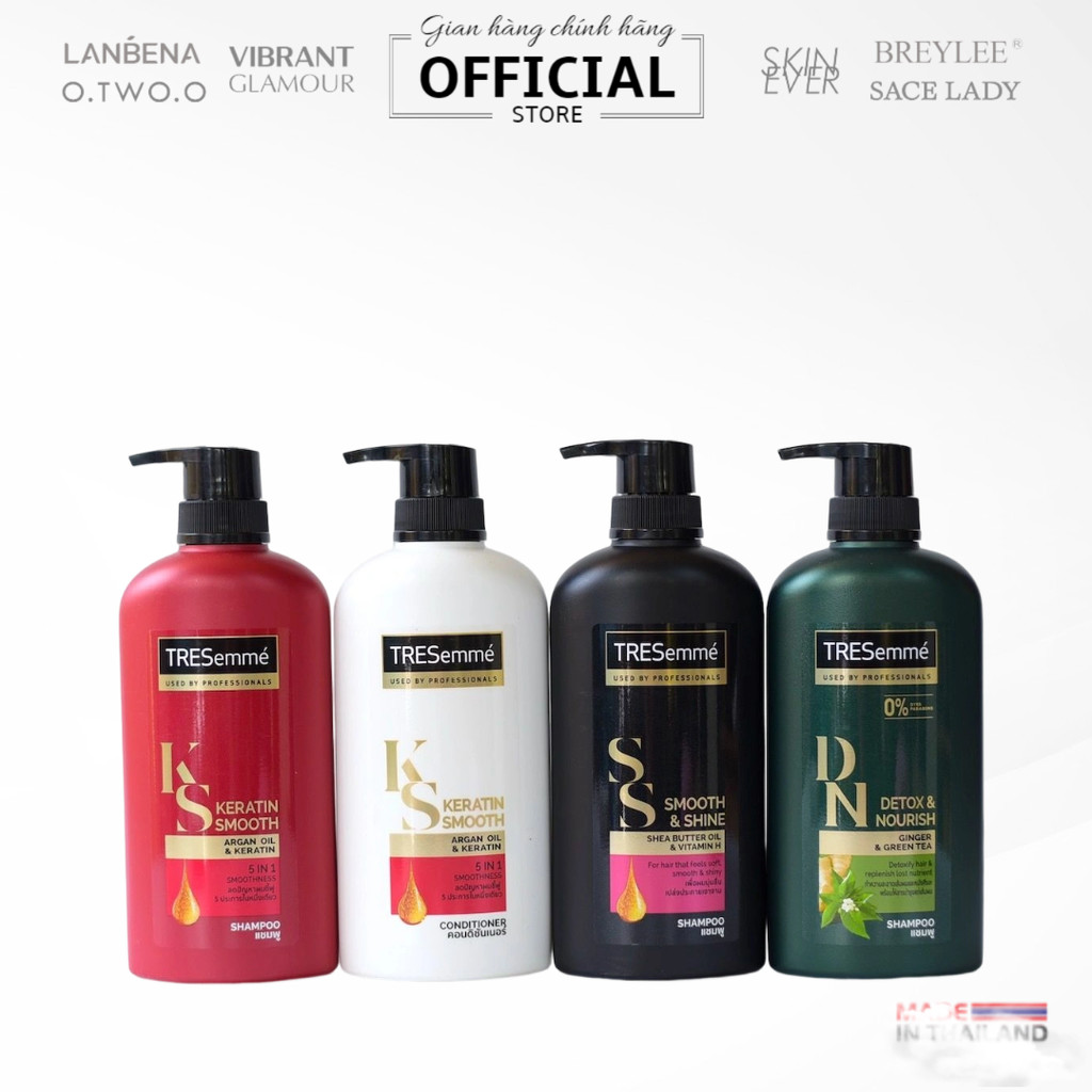 Dầu gội đầu Tresemme 450 ml Thái lan
