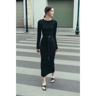  Đầm  Váy Dài Ôm Body Nữ DEZUS WESTER DRESS_U3MWH2409166 