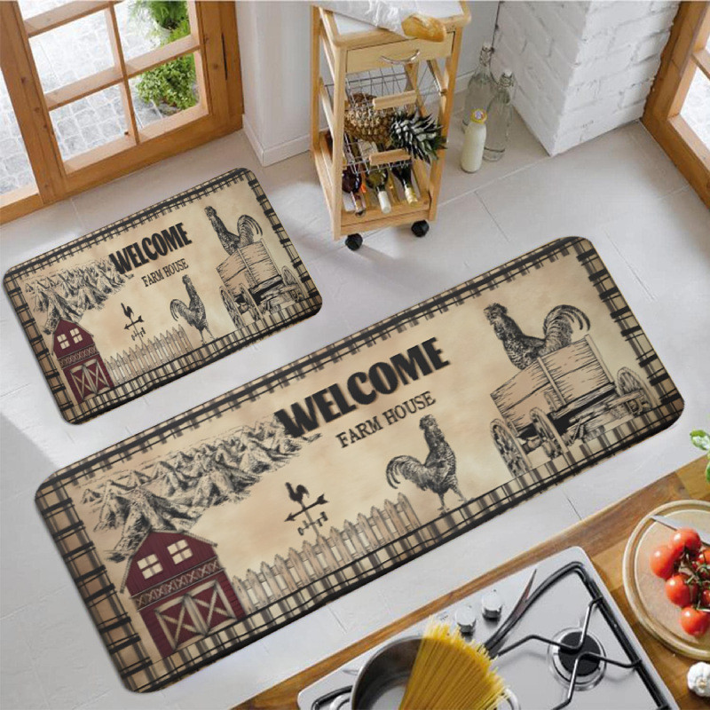 Bộ thảm cửa nhà bếp 40x60 40x120cm